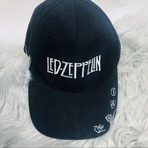 Led Zepplin Black Stretch Hat